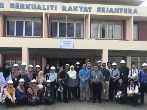 Visit to PAIP (Pengurusan Air Pahang) by Community Medicine Department