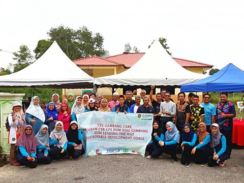 Corporate Social Responsibility at Kampung Orang Asli Batu 14, Gambang, Kuantan Pahang
