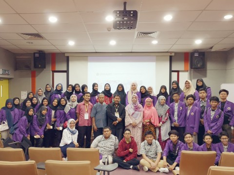 A Visit by SMA Islam Panglima Besar Soedirman Bekasi, Indonesia