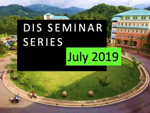DIS Seminar Series: July 2019