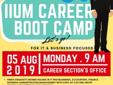 IIUM Career Bootcamp for IT and Business Focused