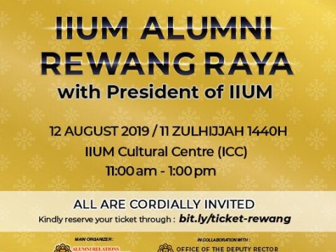 UPDATED INFORMATION : IIUM Alumni Rewang Raya With President