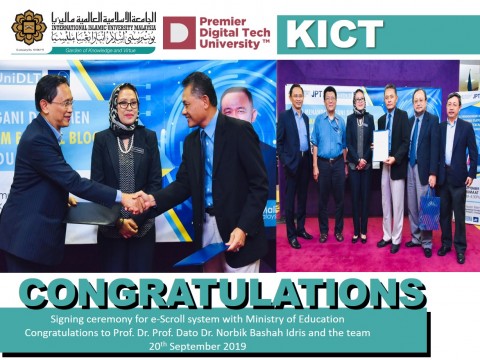 Congratulations Prof. Dato Dr. Norbik Bashah Idris and the team 