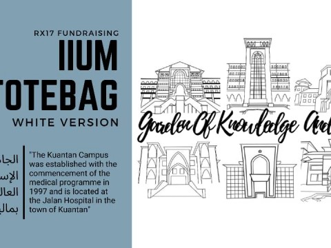 Get yourself Limited Editions of IIUM T-shirt and IIUM Totebags!