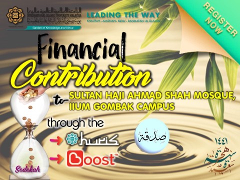 CONTRIBUTION TO THE IIUM SHAS MOSQUE THROUGH SALARY DEDUCTION