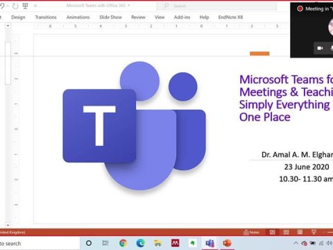 Training: Microsoft Teams for Meetings & Teaching: Simply Everything in One Place