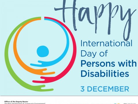 HAPPY INTERNATIONAL DAY OF PERSON WITH DISABILITIES 2020