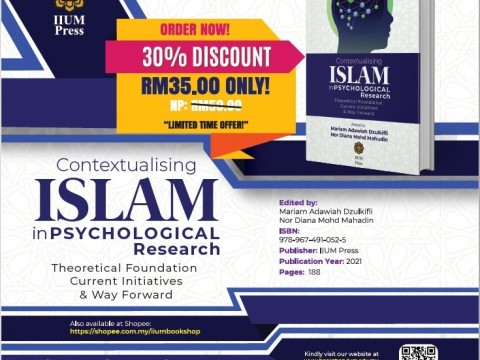 OPEN FOR PRE-ORDER : Contextualising ISLAM in Psychological Research 