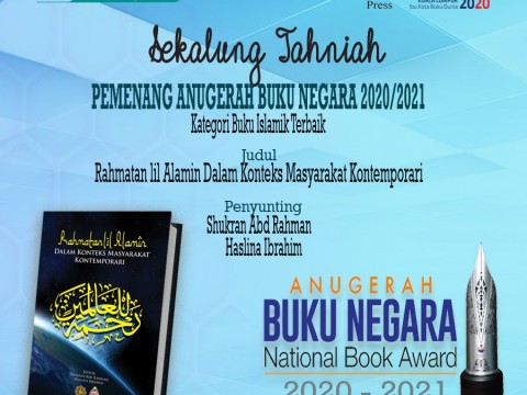 ANUGERAH BUKU NEGARA 2020 / 2021 [Kategori Buku Islamik Terbaik]