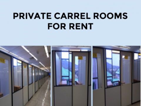 Private Carrel Rooms for Rent
