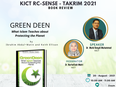 RC-Sense: Book Review on Green Deen: What Islam Teaches about Protecting the Planet by  Ibrahim Abdul-Matin and Keith Ellison