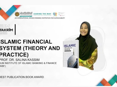 27th July 2021- IIUM Takrim 2021 Congratulations Prof. Dr. Salina Hj Kassim on the Best Publication Book Award
