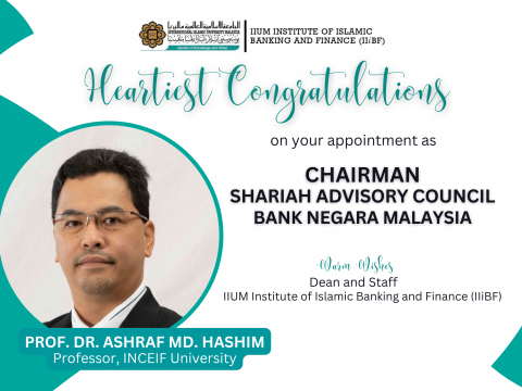 Heartiest Congratulations to Prof. Dr. Ashraf Md. Hashim