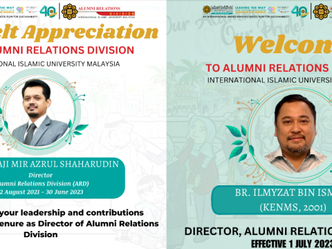 THANK YOU TO BR. MIR AZRUL SHAHARUDIN AND WELCOME TO BR. ILMYZAT ISMAIL