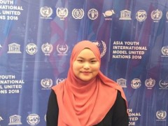 CENTRE FOR FOUNDATION STUDIES PARTICIPATION IN ASIA YOUTH INTERNATIONAL MODEL UNITED NATION (AYIMUN 2018)