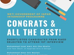 METI GOVERNMENT OF JAPAN INTERNSHIP PROGRAMME