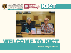 Welcome to KICT - Prof. Dr. Zbigniew Ficek (Visiting Professor)