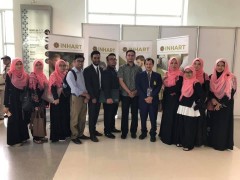 INHART participating in Halal Products Expo (HAPEX 2019)) at Prince of Songkhla University, Thailand