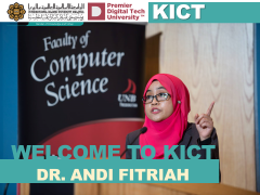 Welcome Dr. Andi Fitriah Abdul Kadir 