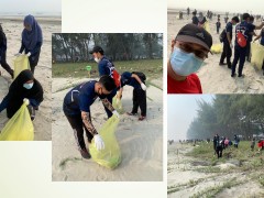 KOD Engagement in Community Project: Beach Cleaning INOCEM - Sejahtera Flagship KOS at Cherok Paloh