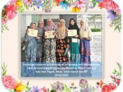 IIUM Pagoh:  Appreciation Ceremony for Exchange Students from Japan and Thailand. 