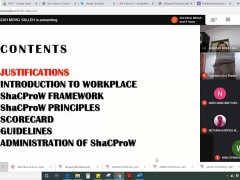 Session 1 : ShaCProW TRAINING FOR TRAINERS