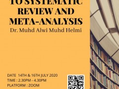 KOM Workshop - Introduction to Systematic Review & Meta-Analysis