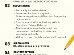 Research Assistant Vacancy