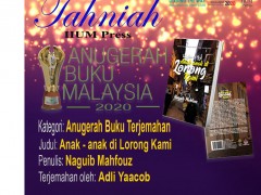 ANUGERAH BUKU MALAYSIA 2020 (Kategori Anugerah Buku Terjemahan)
