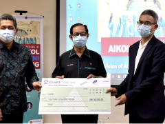 THE ALLIANCE ISLAMIC BANK CONTRIBUTES RM35,000 TO AIKOL