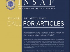 INSAF Inaugural Relaunch Issue: Call for Articles