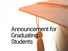 Announcement for Graduating IIUM Postgraduate Students