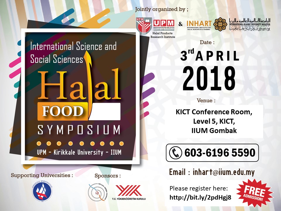 INTERNATIONAL SCIENCE & SOCIAL SCIENCES HALAL FOOD SYMPOSIUM