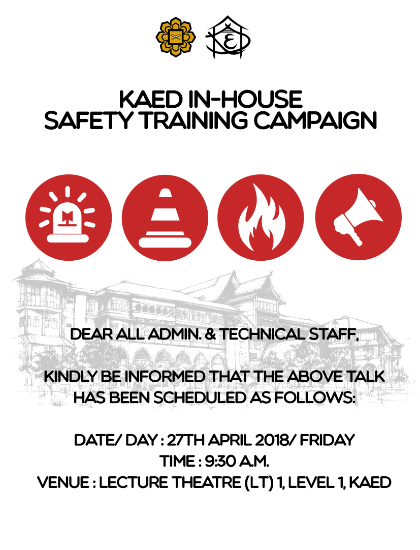 KAED In-House Safety Training Campaign
