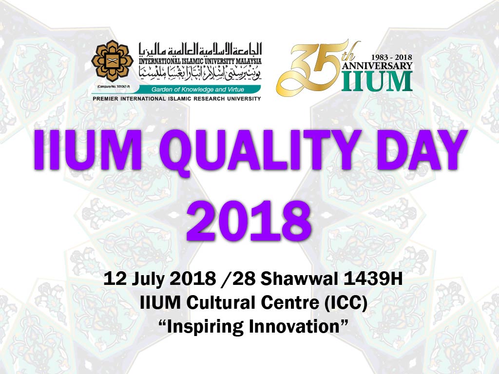 IIUM QUALITY DAY 2018