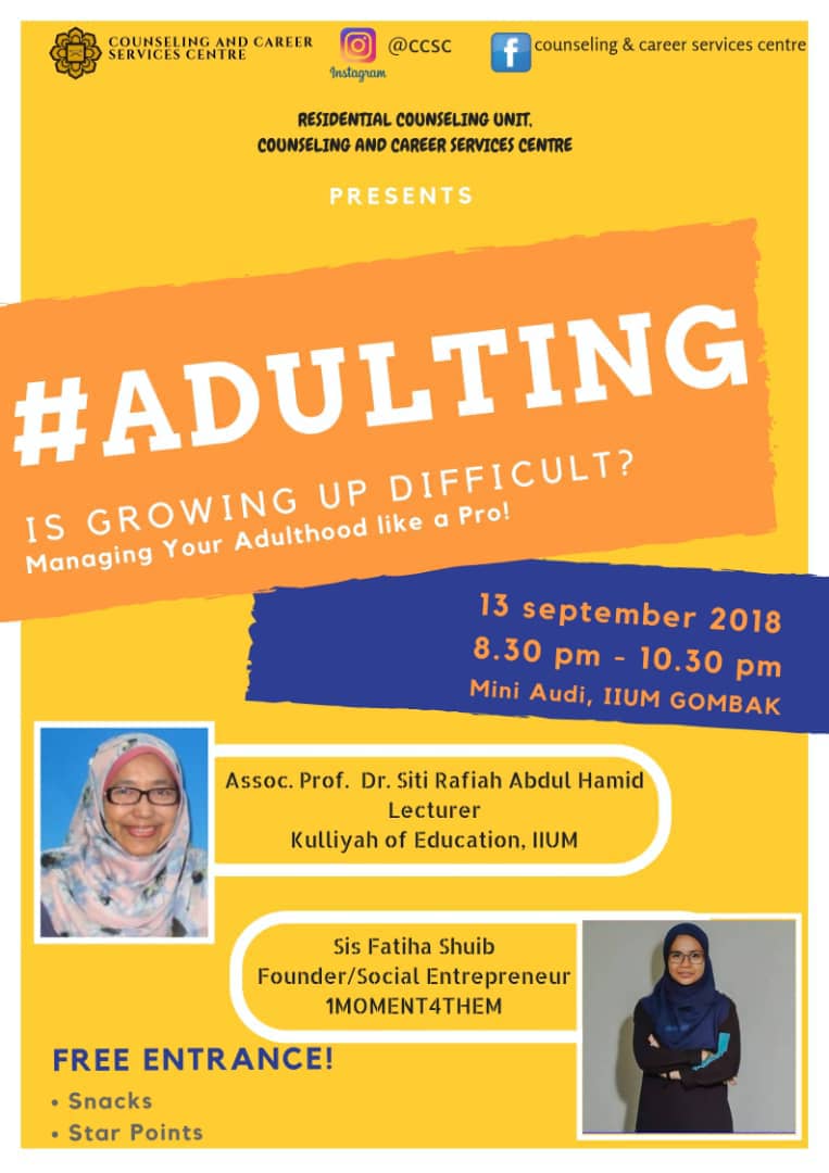 #ADULTING : IS GROWING UP DIFFICULT?