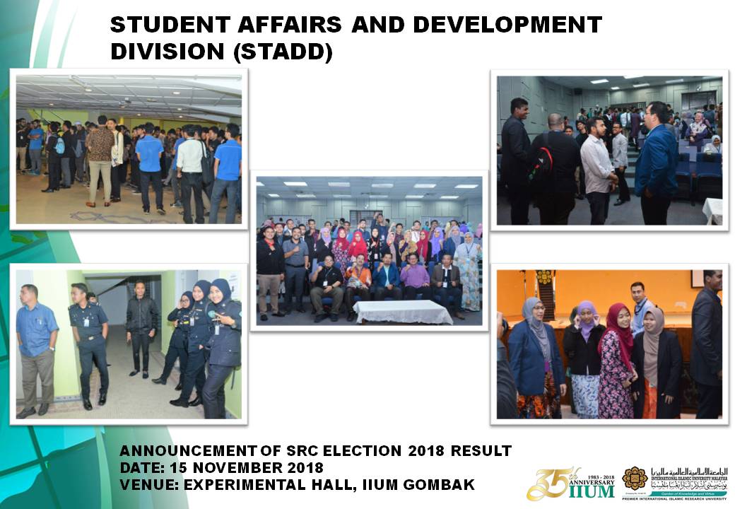 SRC ELECTION 2018 -  POLING DAY, COUNTING PROCESS AND RESULT ANNOUNCEMENT