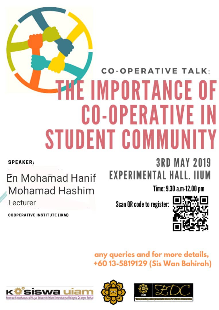 Co-operative Talk: The Importance of Co-operative in Student Community