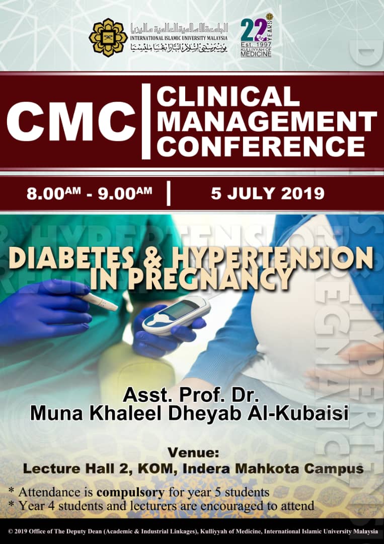 CMC - Diabetes & Hypertension in Pregnancy