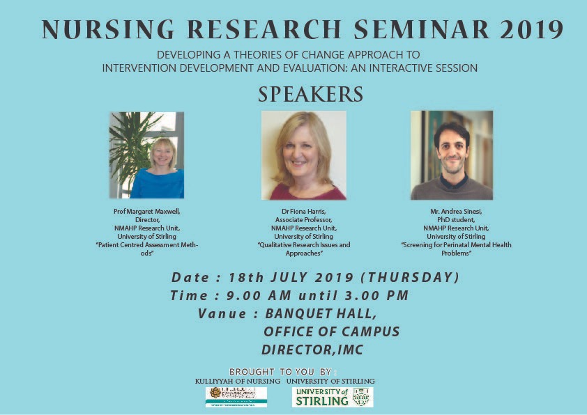 Nursing Research Seminar 2019