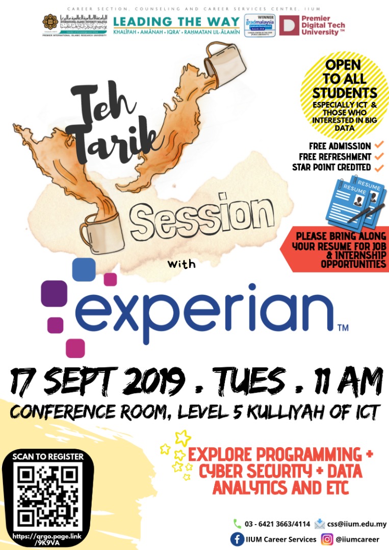 Teh Tarik Session with Experian (M)