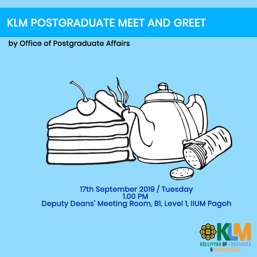 KLM Postgraduate Meet and Greet