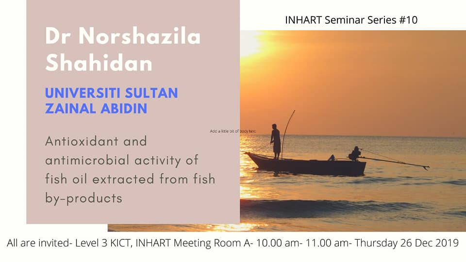 ​INHART Seminar Series 10/2019