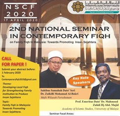 2nd National Seminar in Contemporary Fiqh (NSCF 2020)