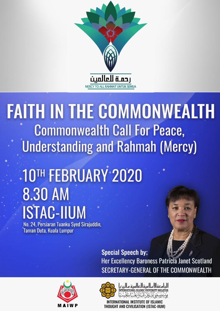 FAITH IN THE COMMONWEALTH - COMMONWEALTH CALL FOR PEACE, UNDERSTANDING AND RAHMAH (MERCY)