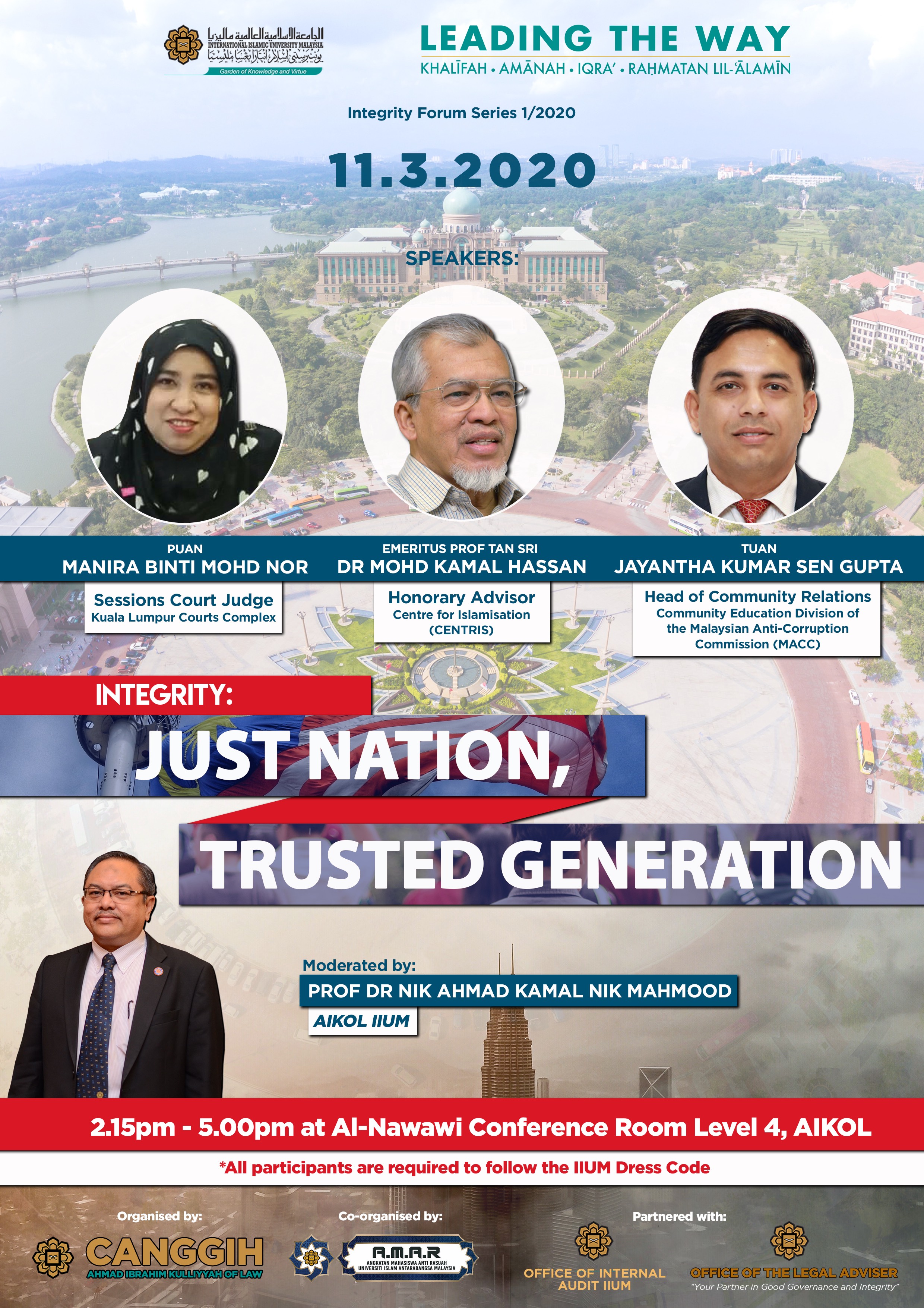 INTEGRITY FORUM 1/2020: JUST NATION, TRUSTED GENERATION
