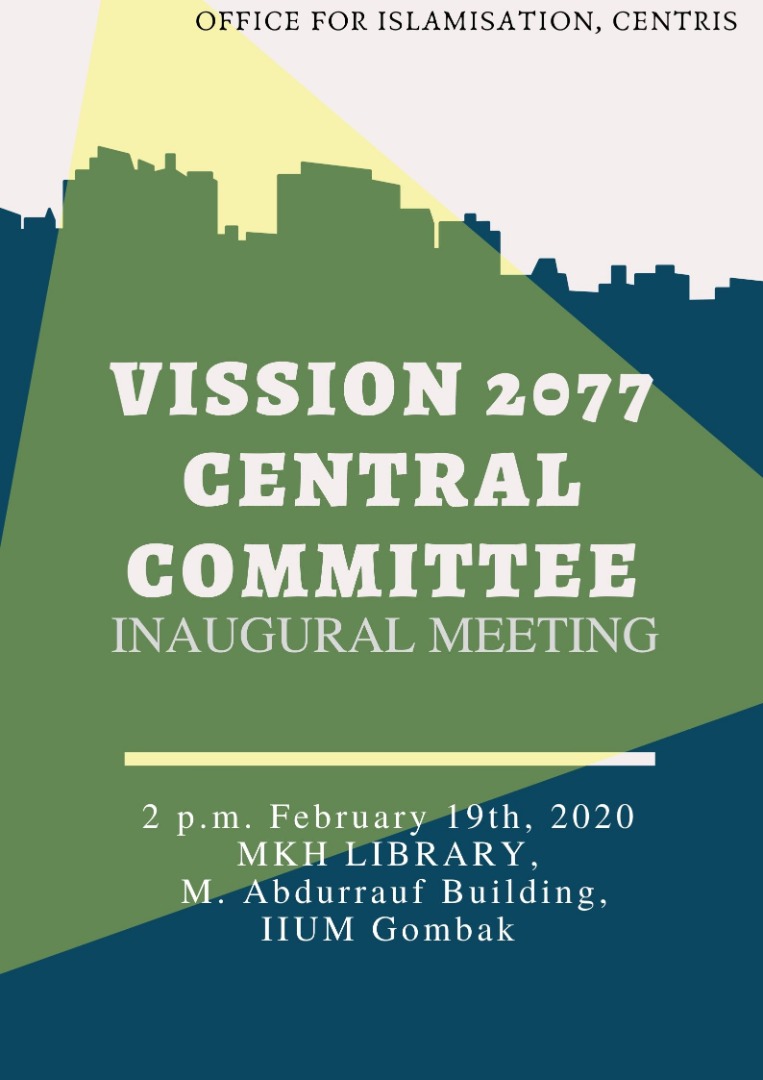 VISSION 2077 CENTRAL COMMITTEE INAUGURAL MEETING
