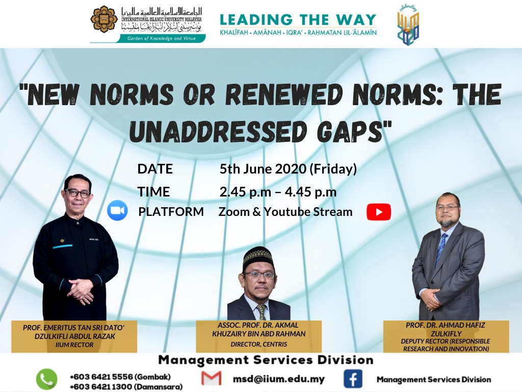 New Norms or Renewed Norms: The Unaddress Gaps