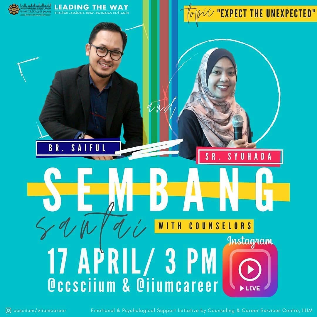 Instagram Live Session - Sembang Santai with Counselors 3