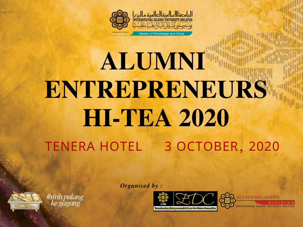 Alumni Entrepeneurs Hi-Tea 2020